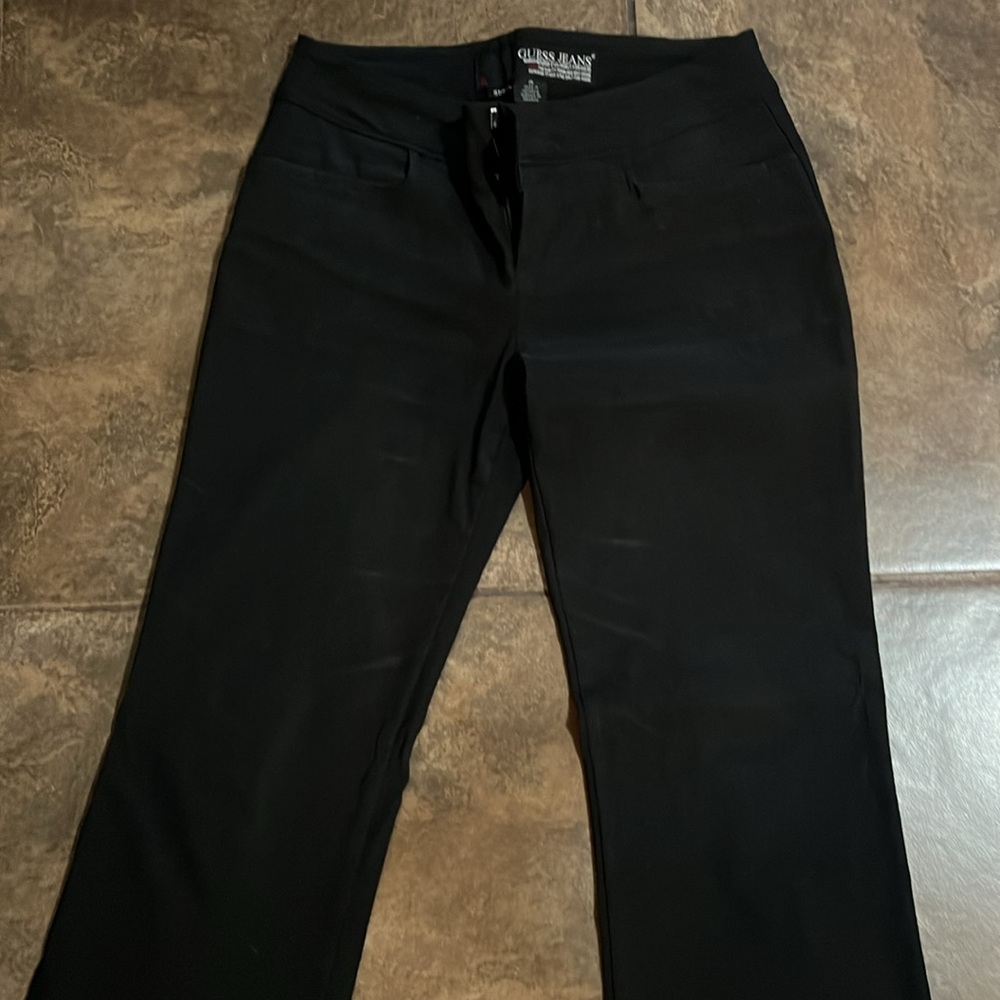 Guess Jeans Black Stretch Pants - Picture 5 of 11